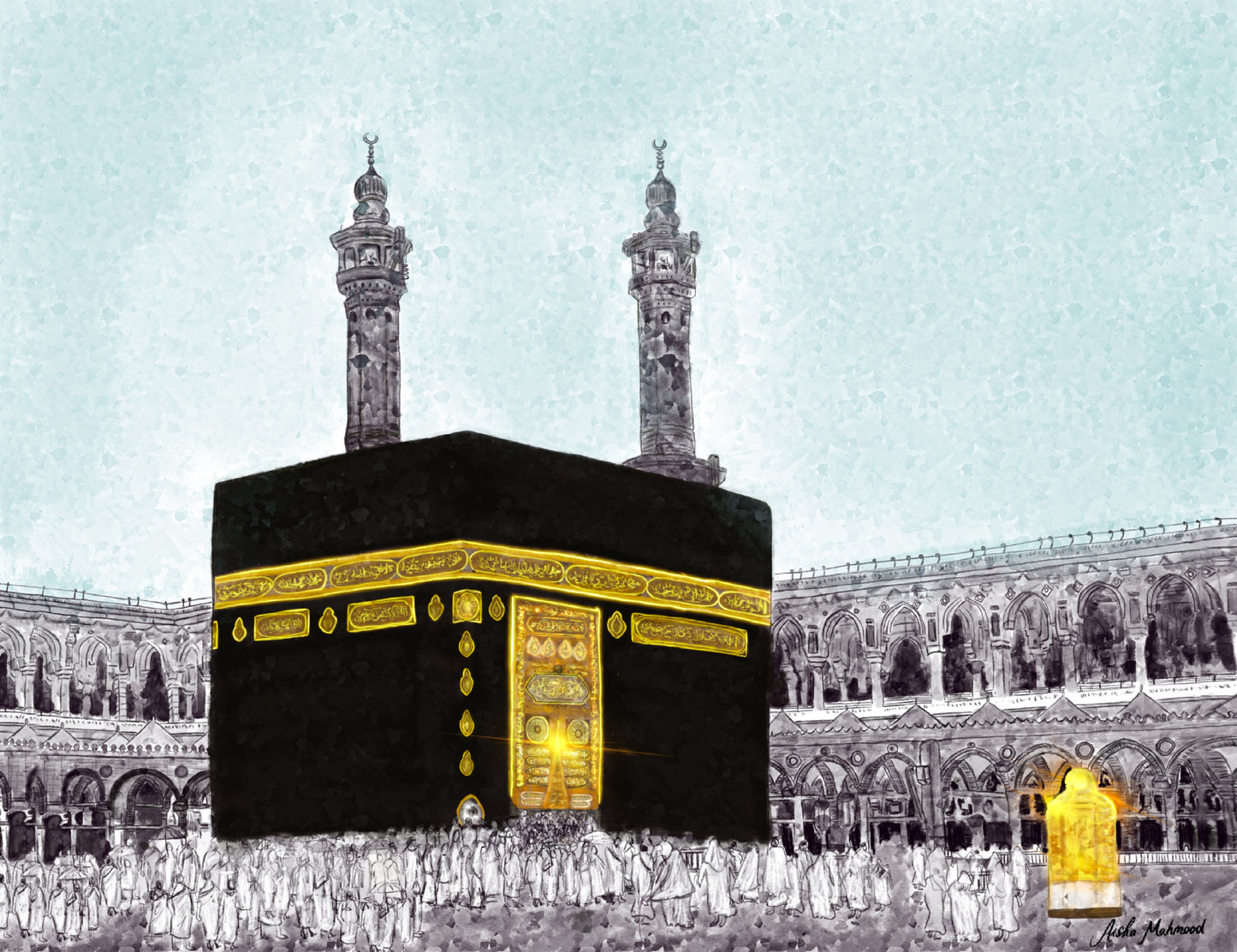 The Ka’bah Islamic Art Print