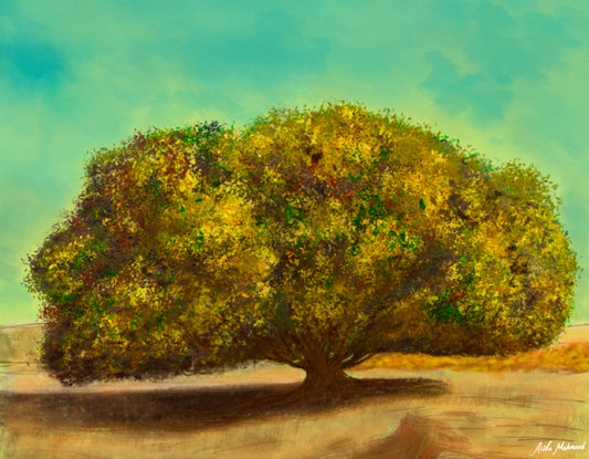 The Blessed Tree Islamic Art Print
